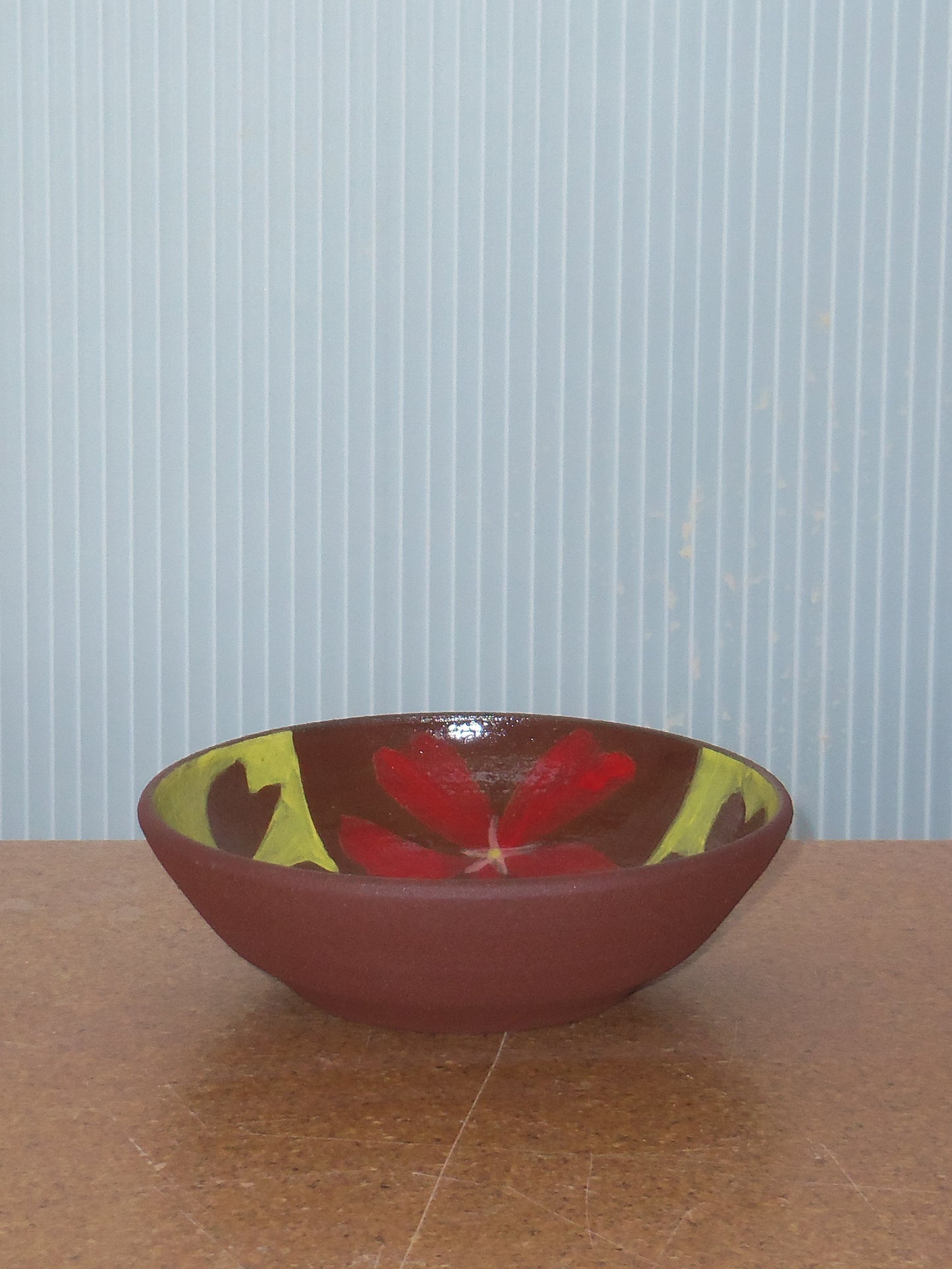 Red/Yellow Flower Dish