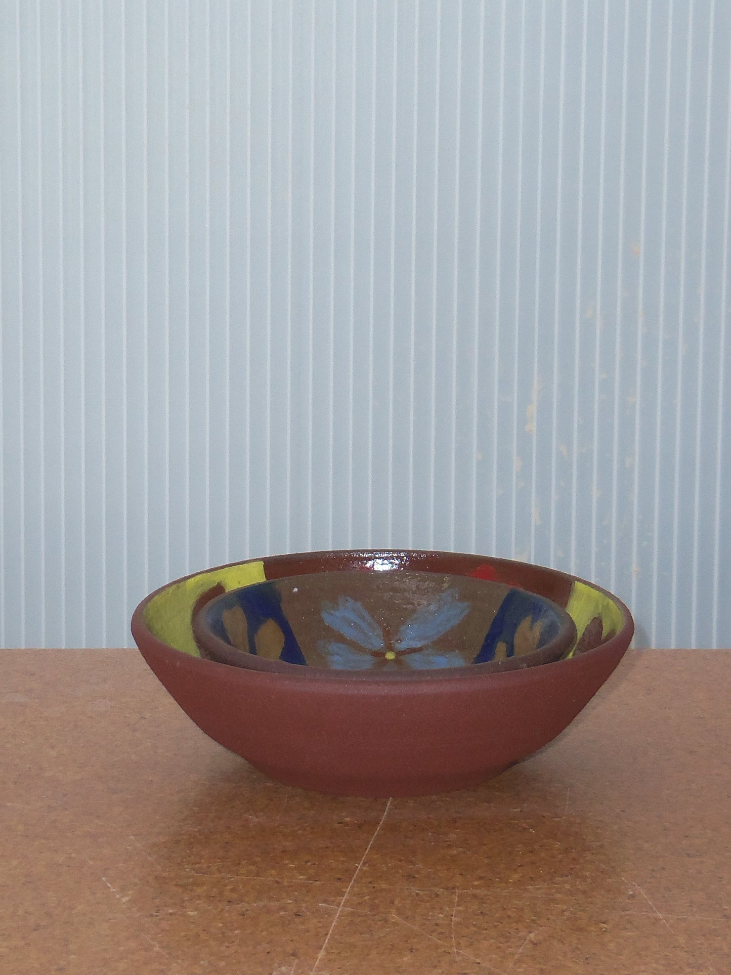 Blue Flower Dish