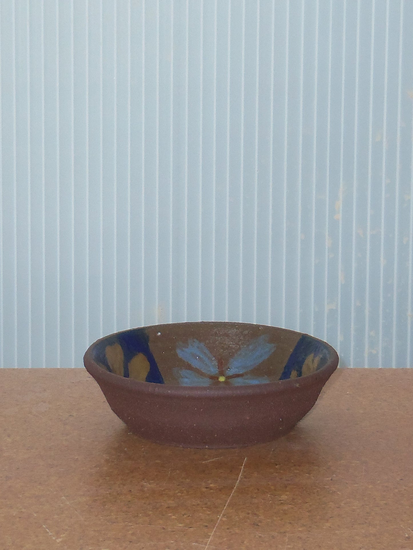 Blue Flower Dish