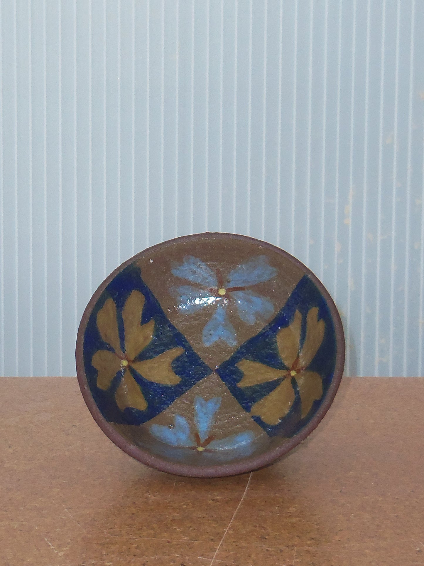 Blue Flower Dish