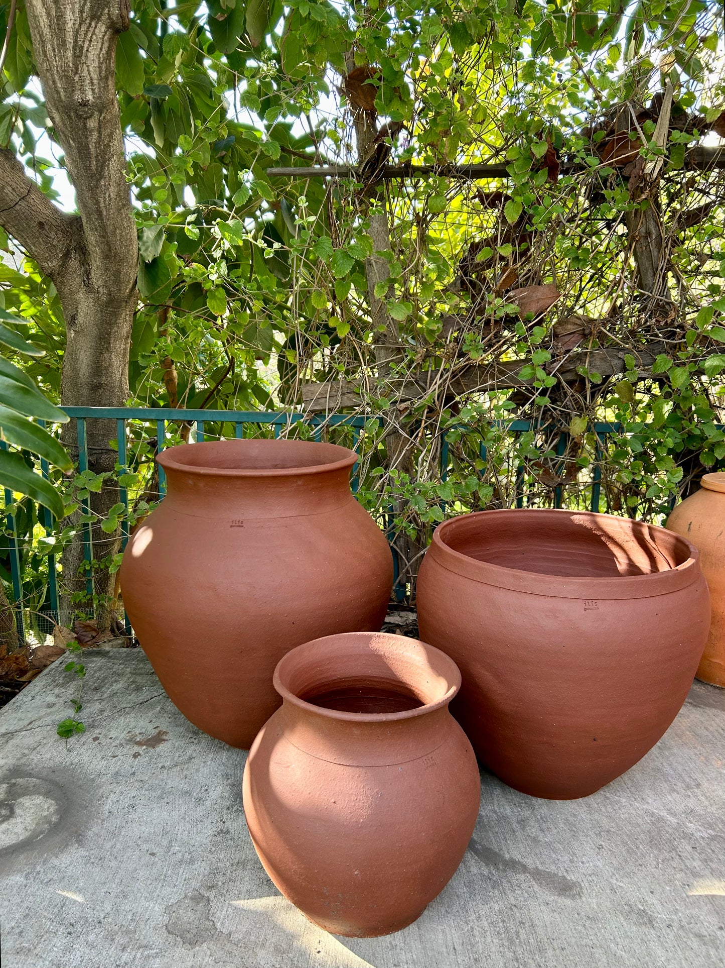 Unglazed Stoneware Planter no. 107