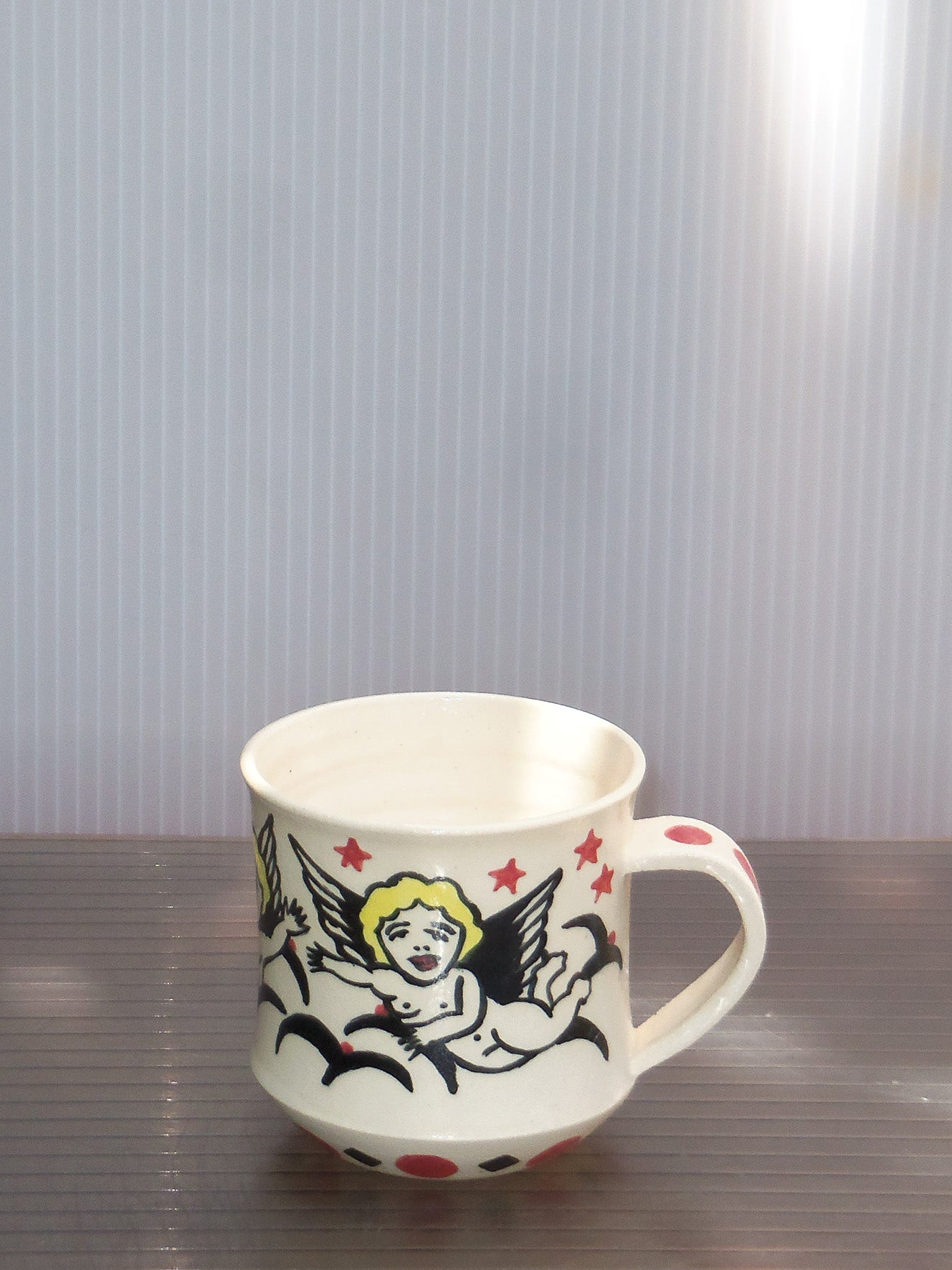 Stoneware Cup with Handle no. 5