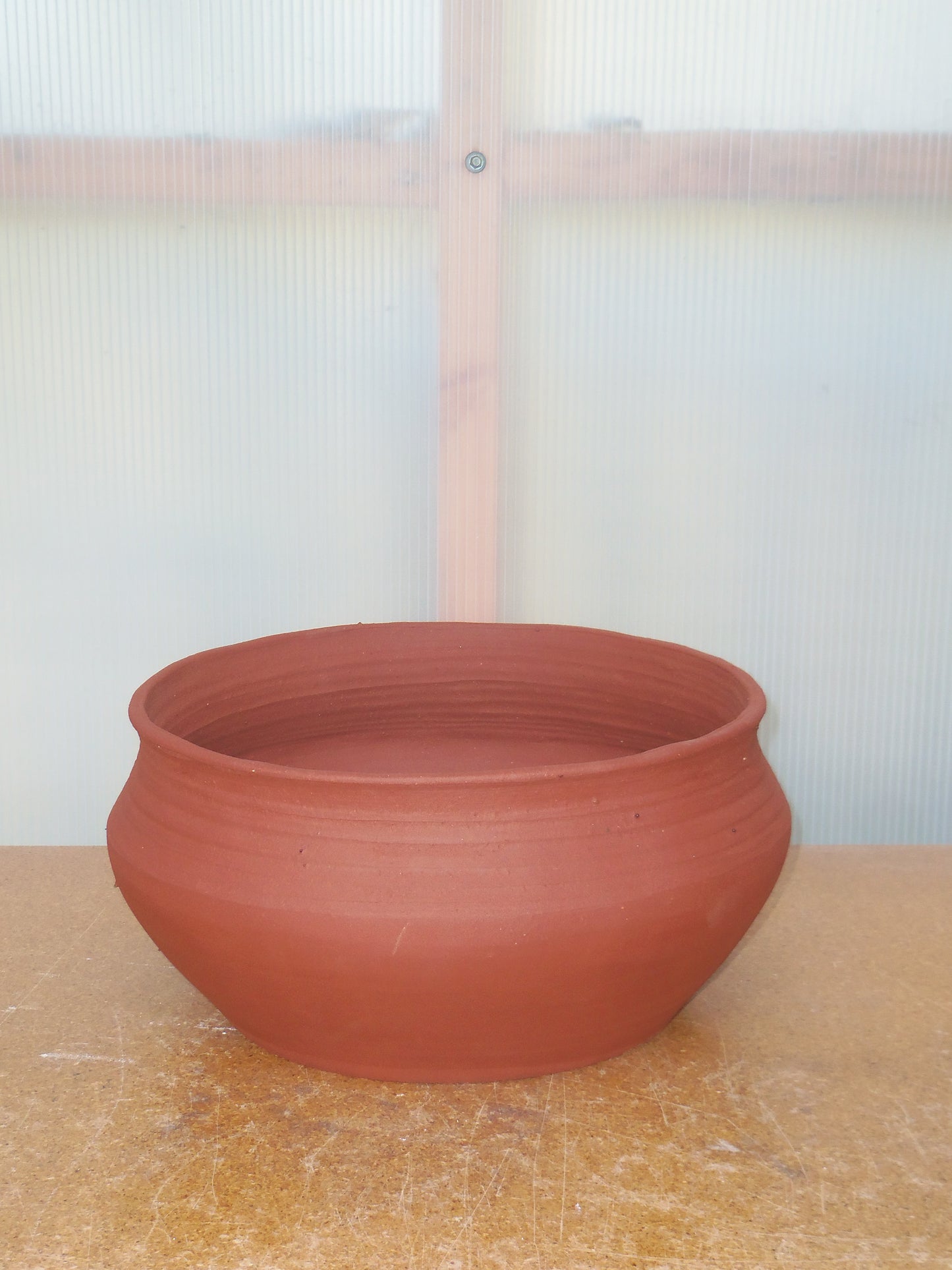 Unglazed Stoneware Planter no. 013