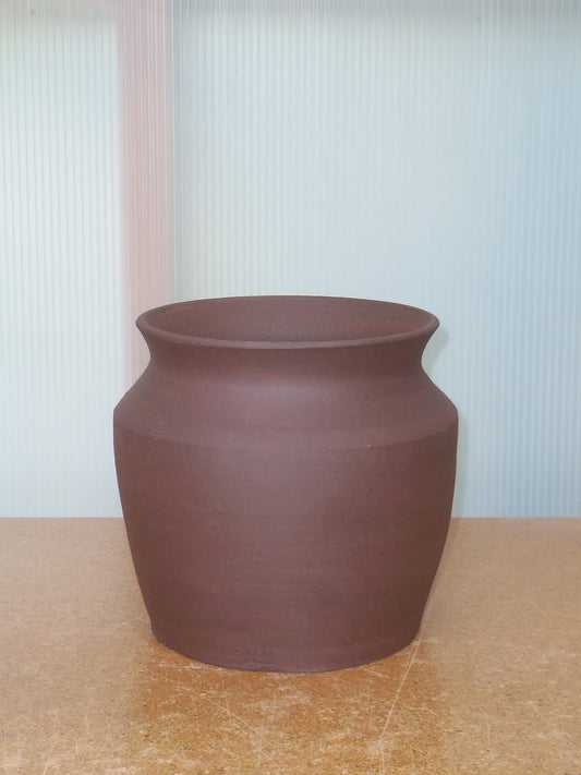 Unglazed Stoneware Planter no. 018