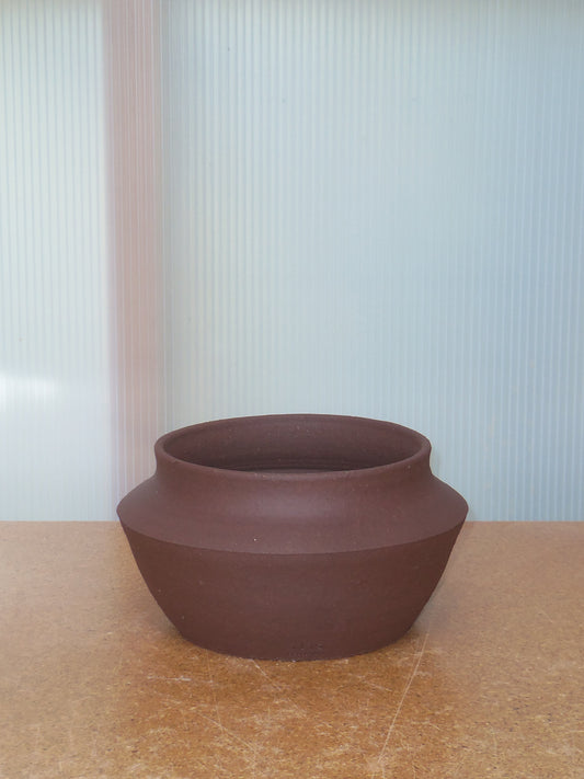 Unglazed Stoneware Planter no. 019