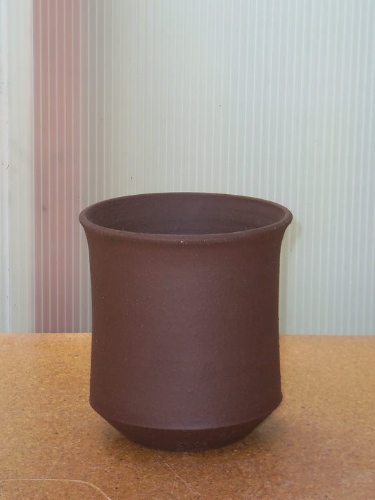 Unglazed Stoneware Planter no. 023