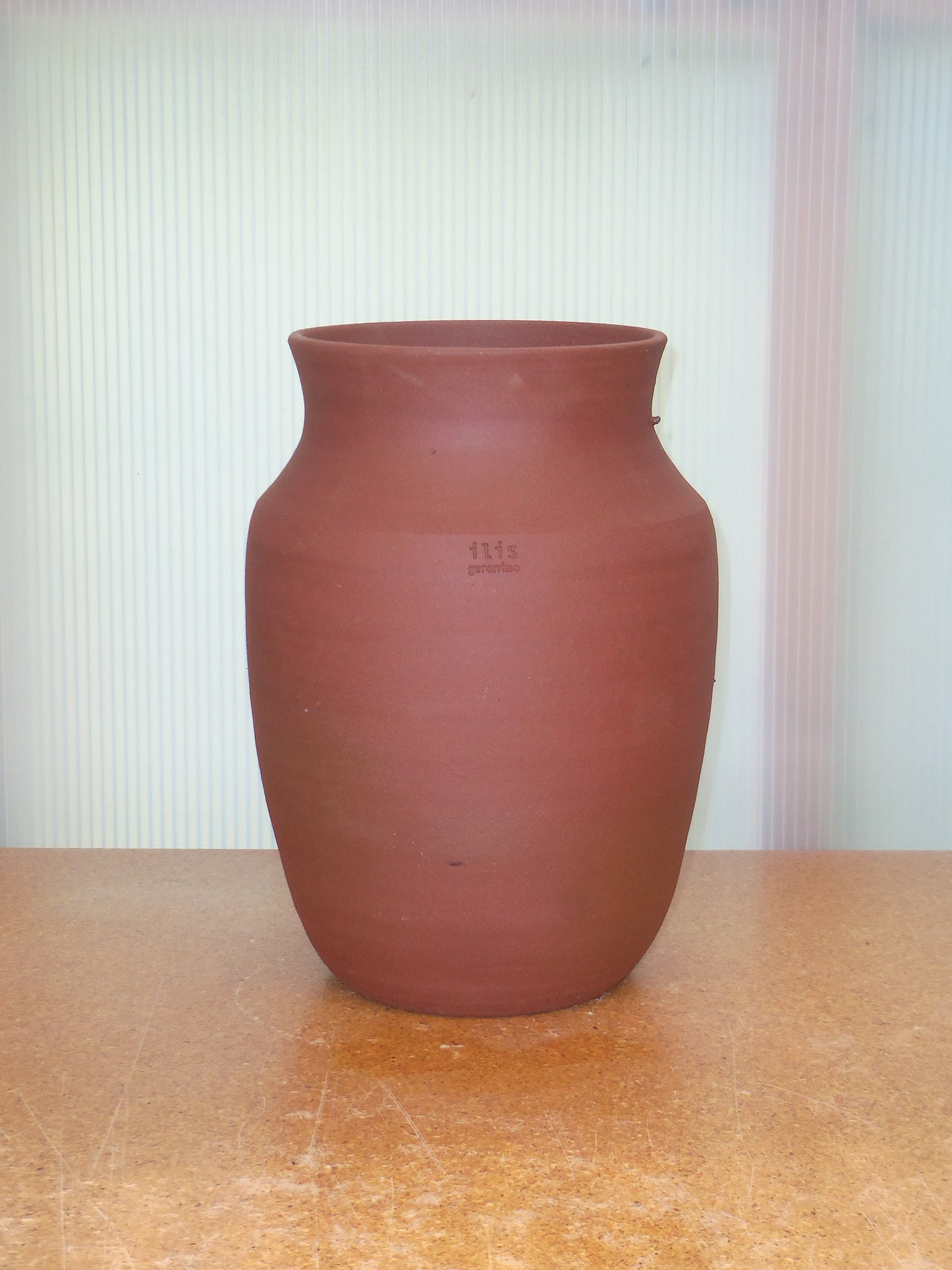 Unglazed Stoneware Planter no. 025