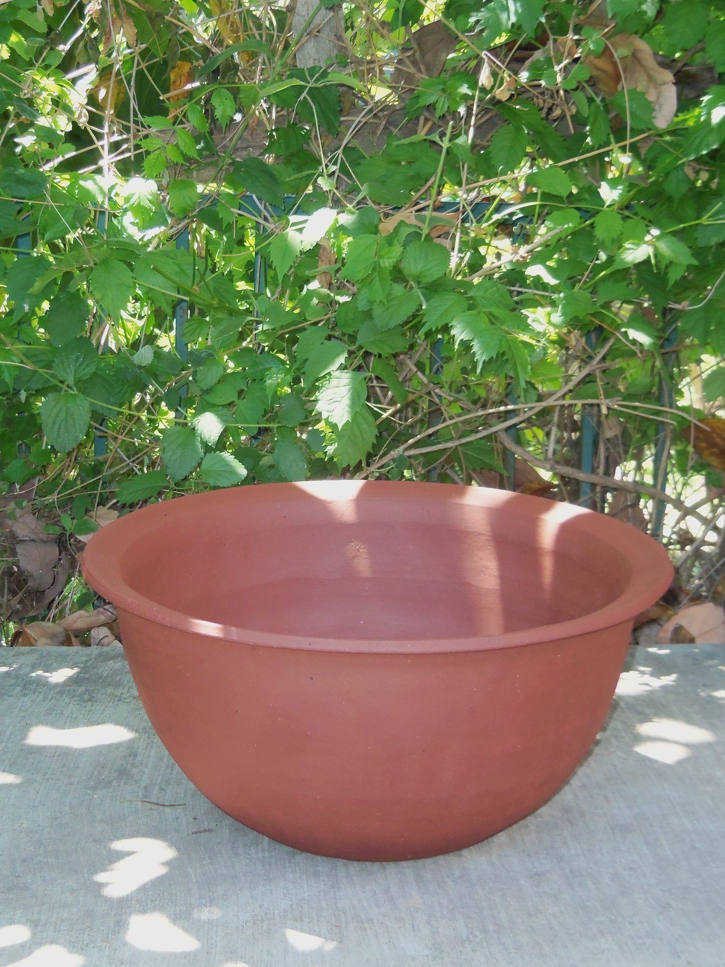 Unglazed Stoneware Planter no. 029
