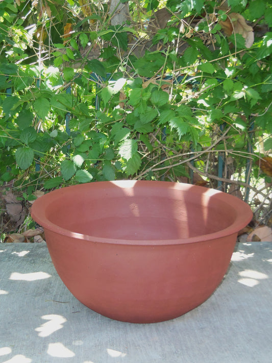 Unglazed Stoneware Planter no. 029
