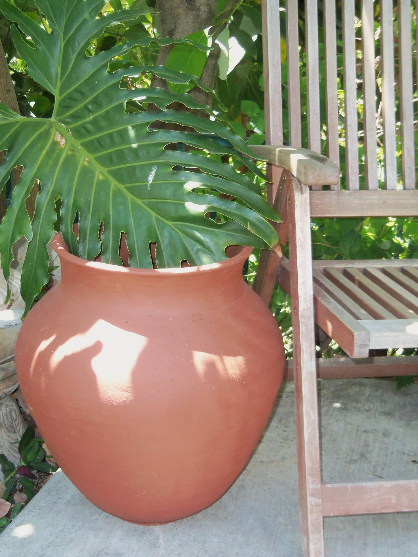 Unglazed Stoneware Planter no. 107