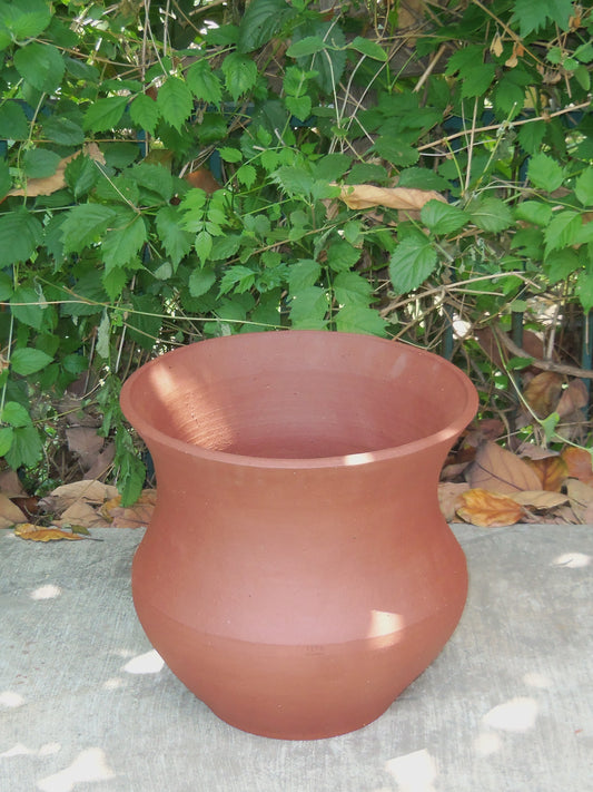 Unglazed Stoneware Planter no. 034