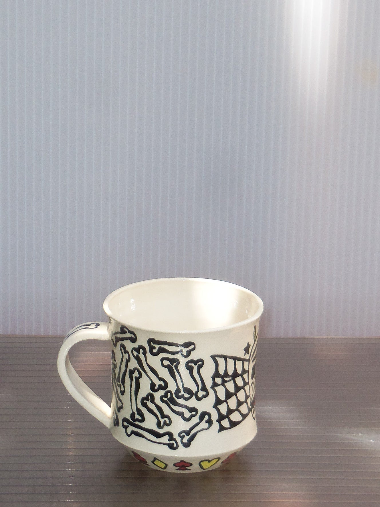 Stoneware Cup with Handle no. 8