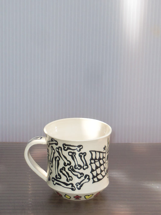 Stoneware Cup with Handle no. 8