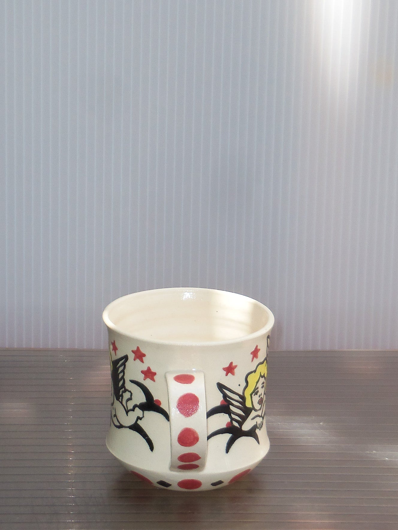 Stoneware Cup with Handle no. 5