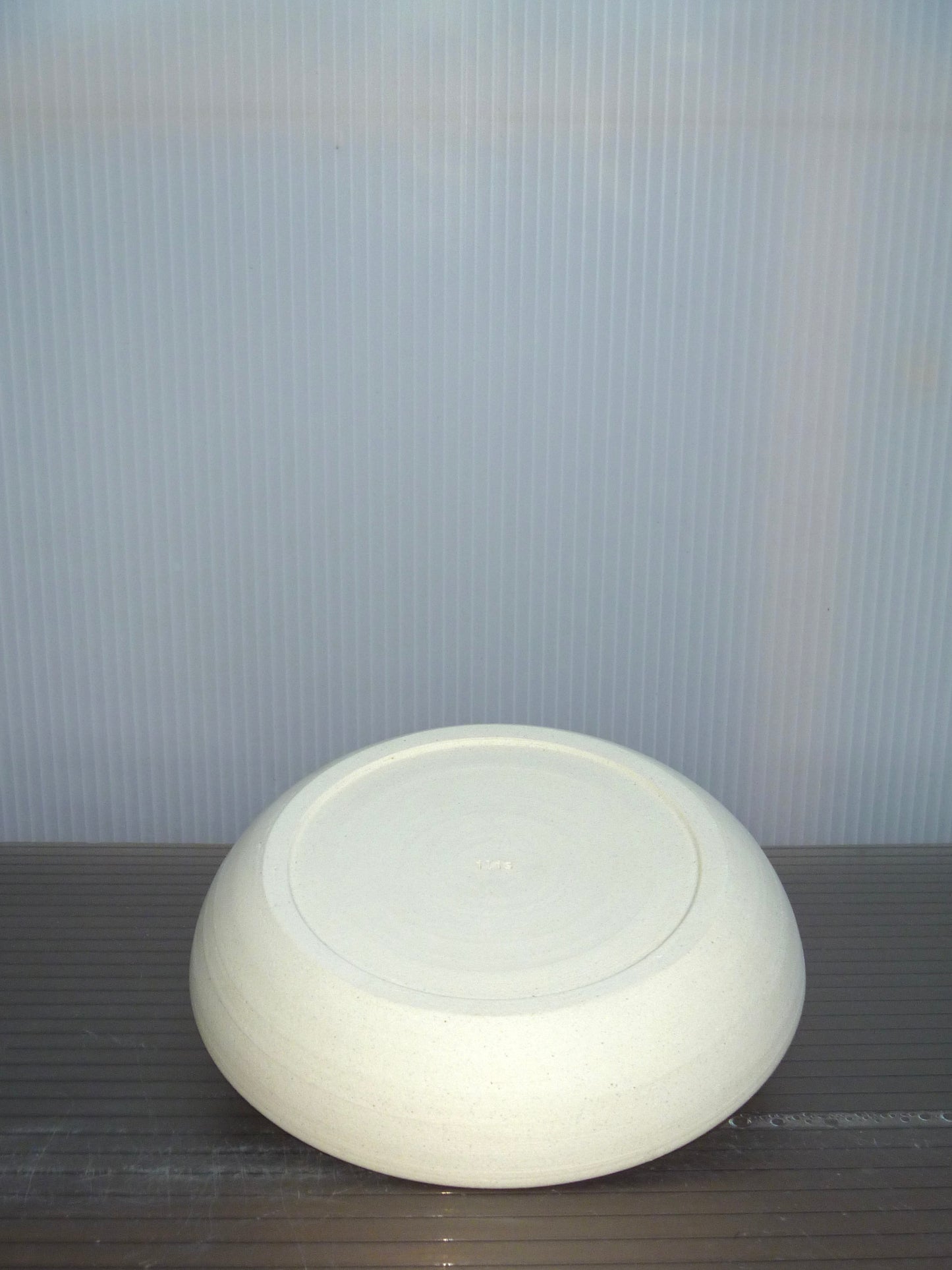 Glazed Stoneware Plates no. 043 (Pair)