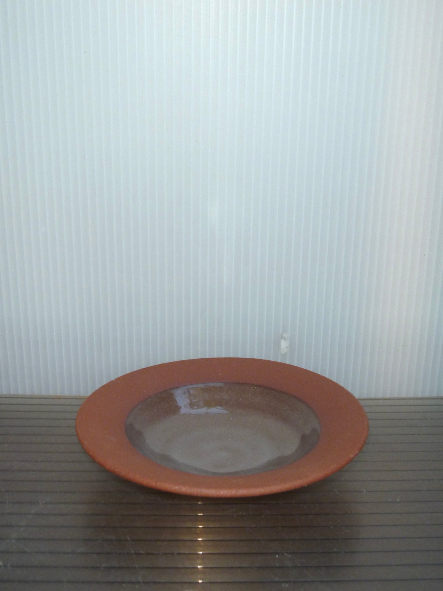 Glazed Stoneware Plate no. 041 *Seconds*