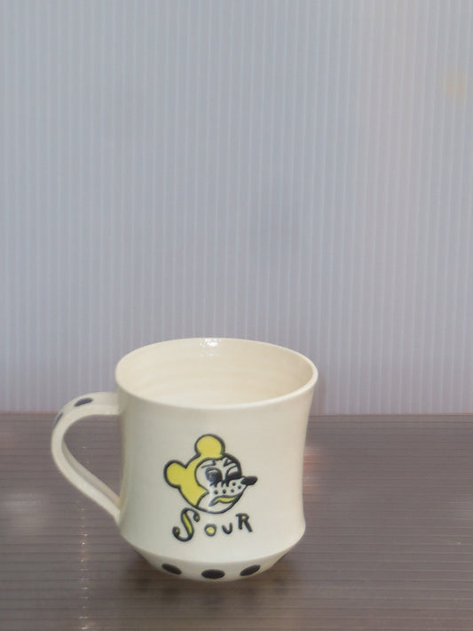 Stoneware Cup with Handle no. 3