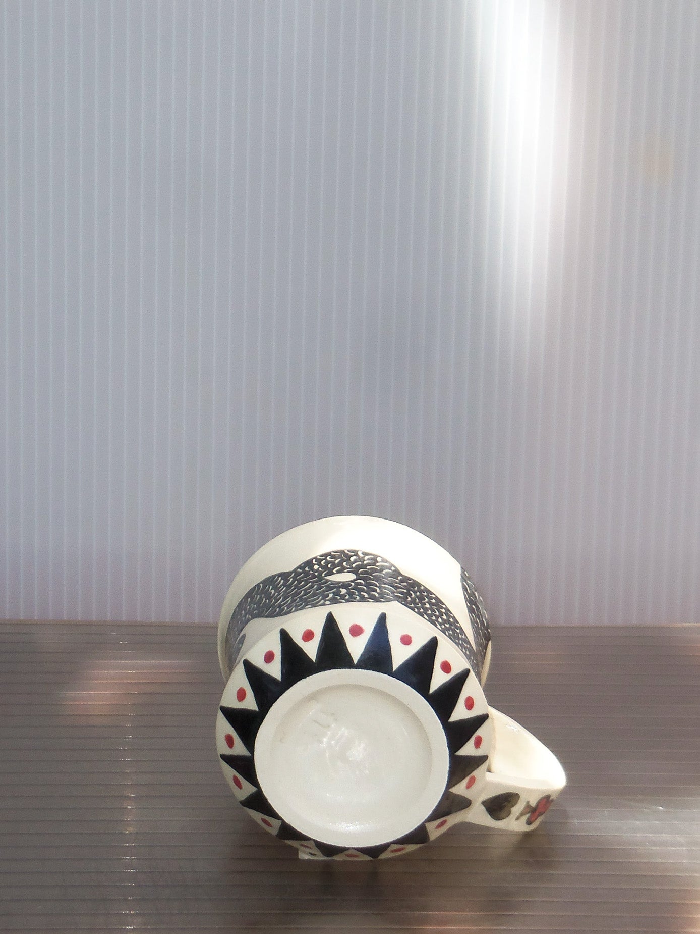Stoneware Cup with Handle no. 7