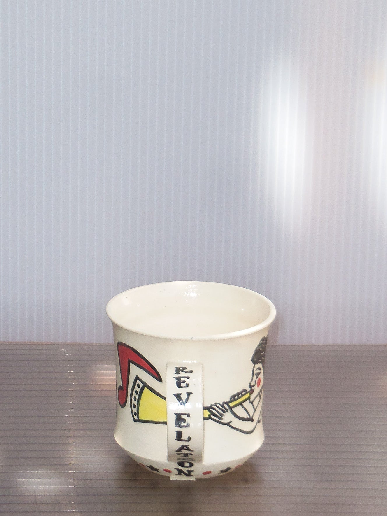 Stoneware Cup with Handle no. 6