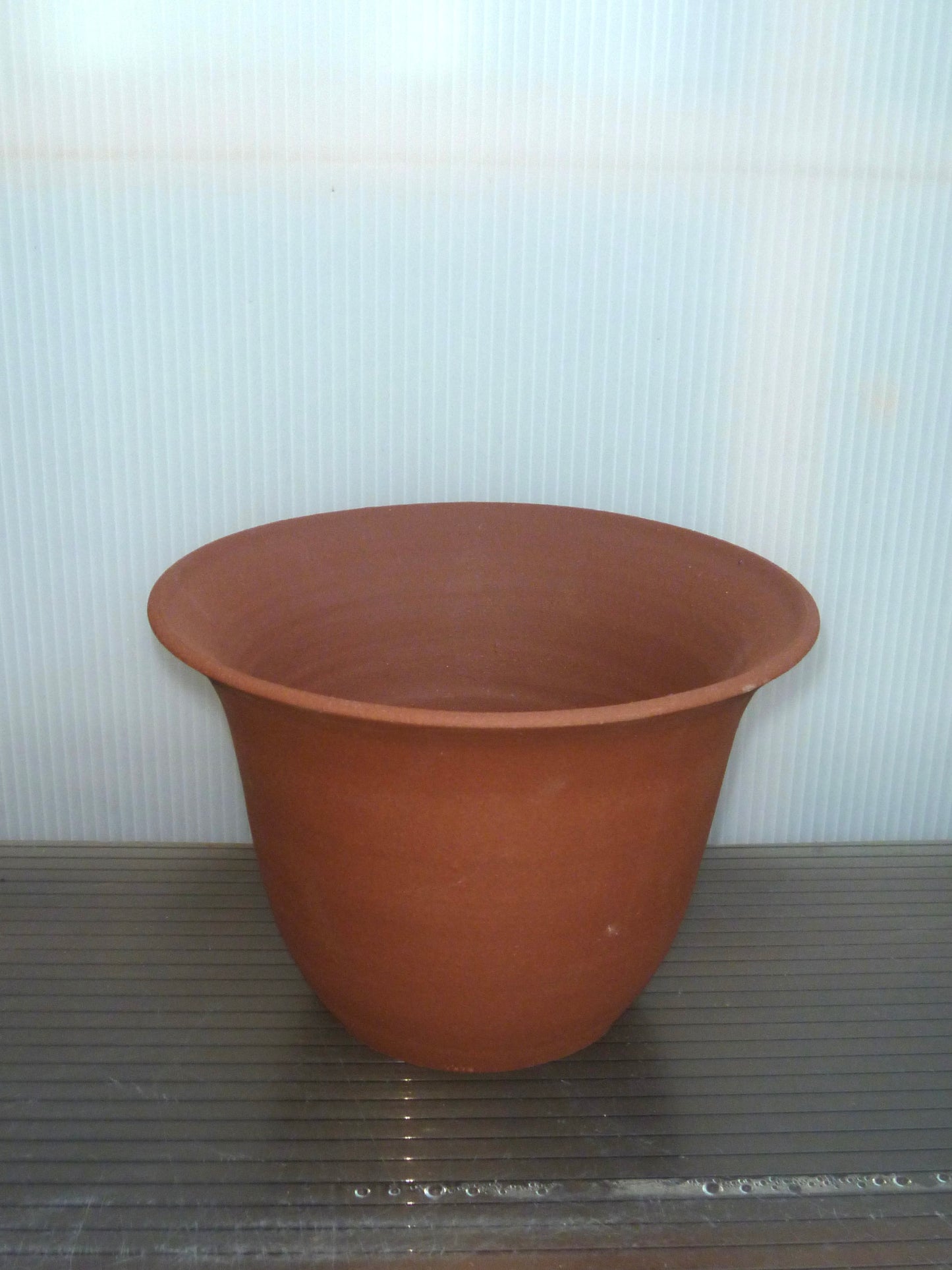 Unglazed Stoneware Planter no. 040