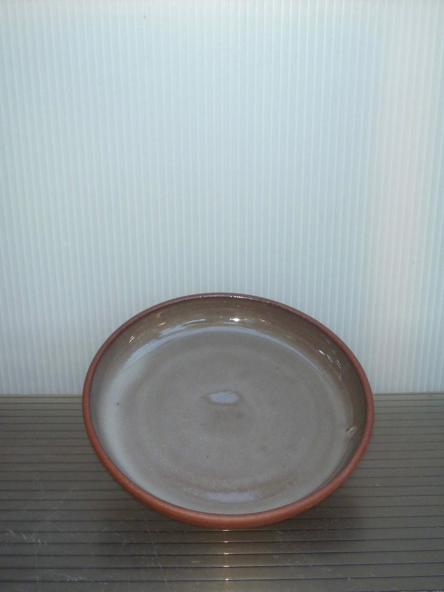 Glazed Stoneware Plate no. 042 *Seconds*
