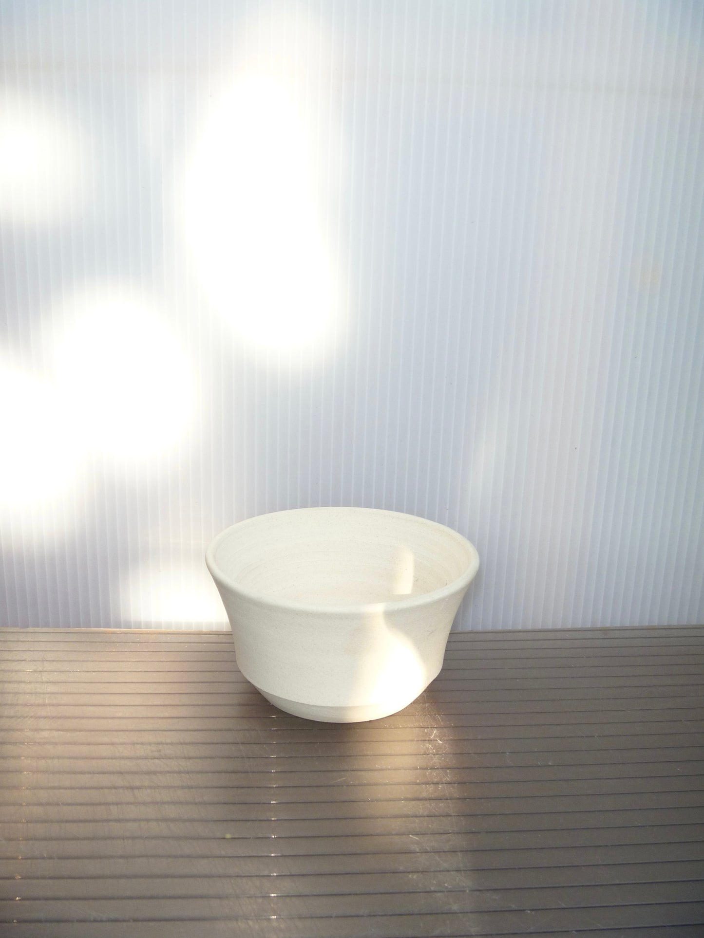 Unglazed Stoneware Planter no. 045