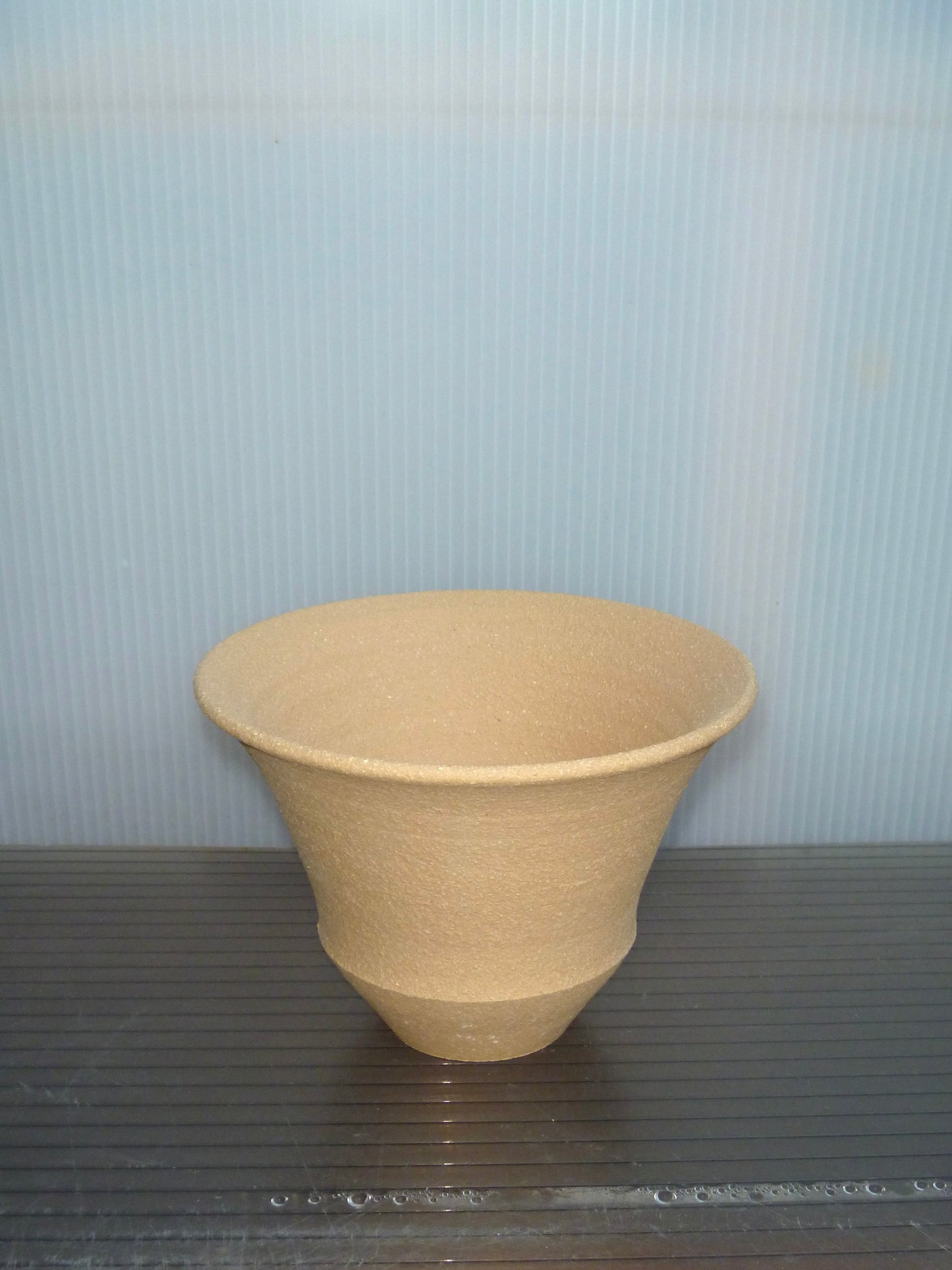 Unglazed Stoneware Planter no. 046