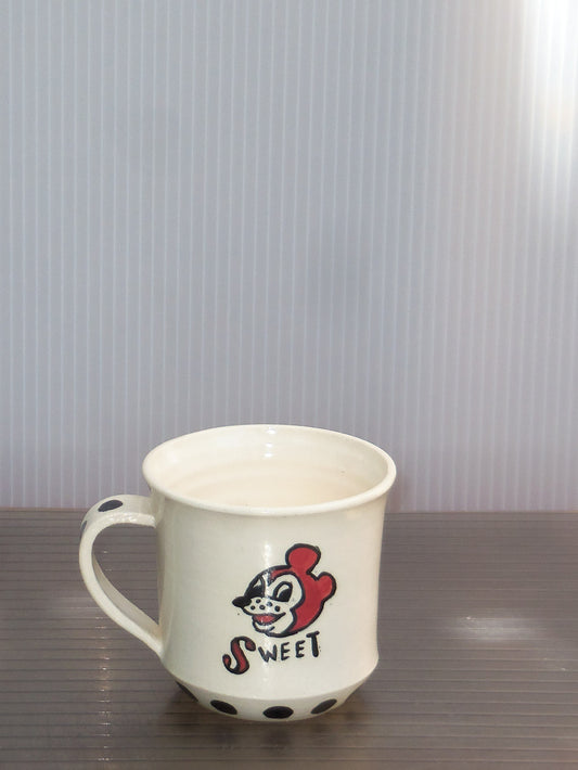 Stoneware Cup with Handle no. 4