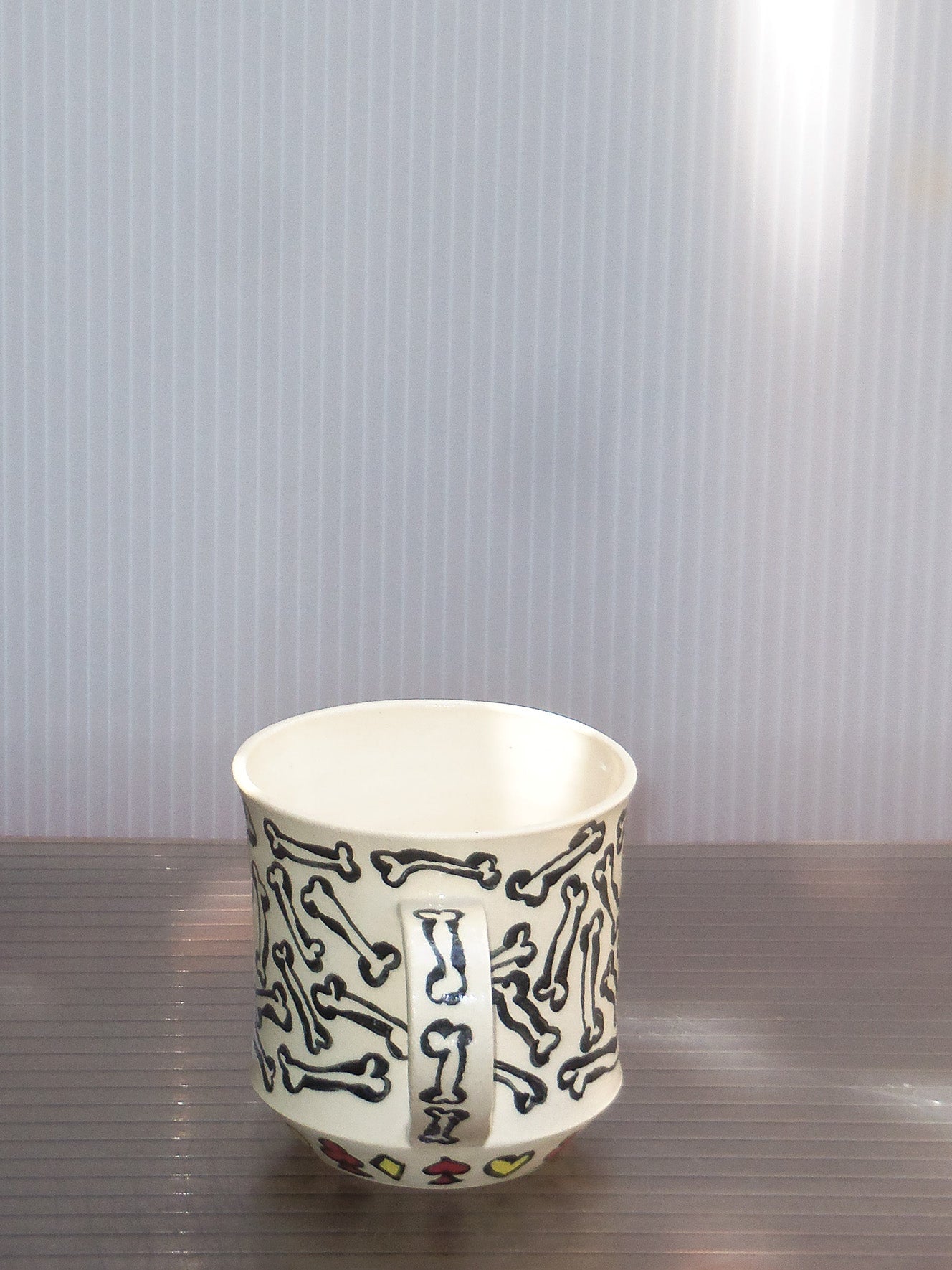Stoneware Cup with Handle no. 8