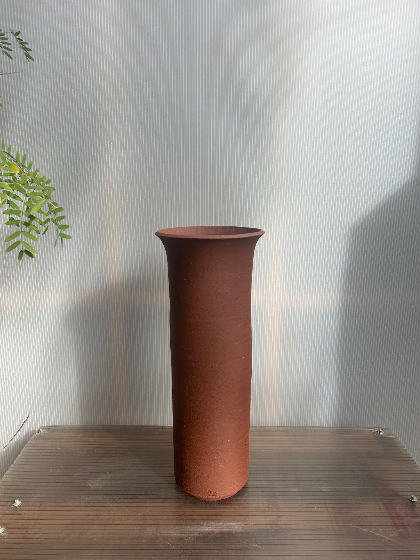 Unglazed Stoneware Planter no. 009