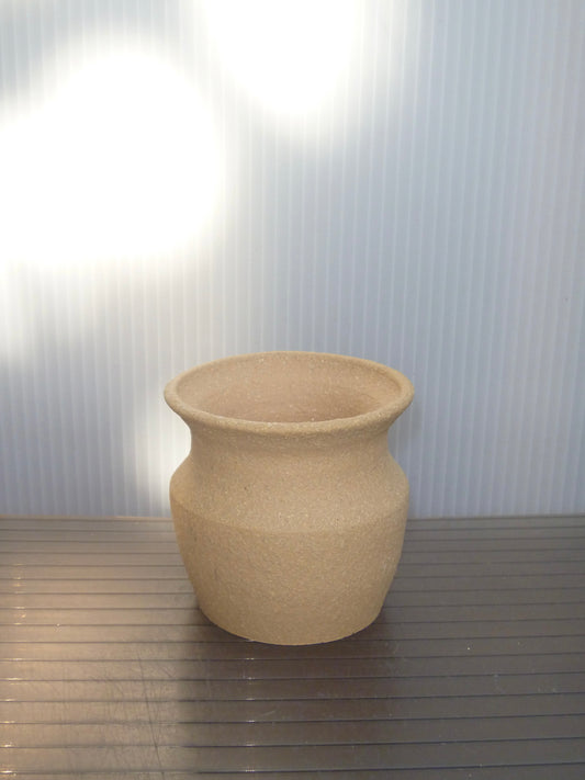 Unglazed Stoneware Planter no. 047