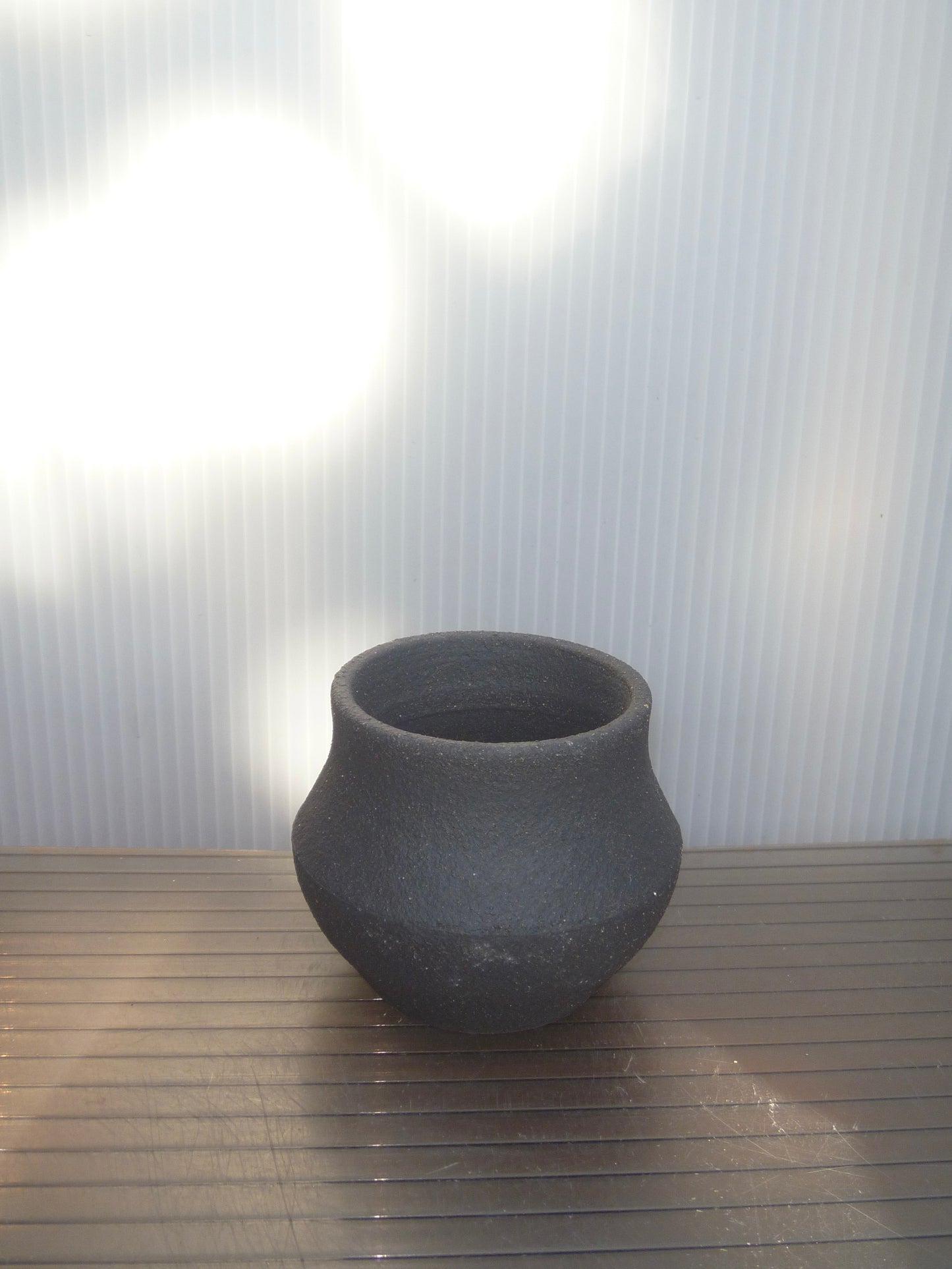 Unglazed Stoneware Planter no. 051
