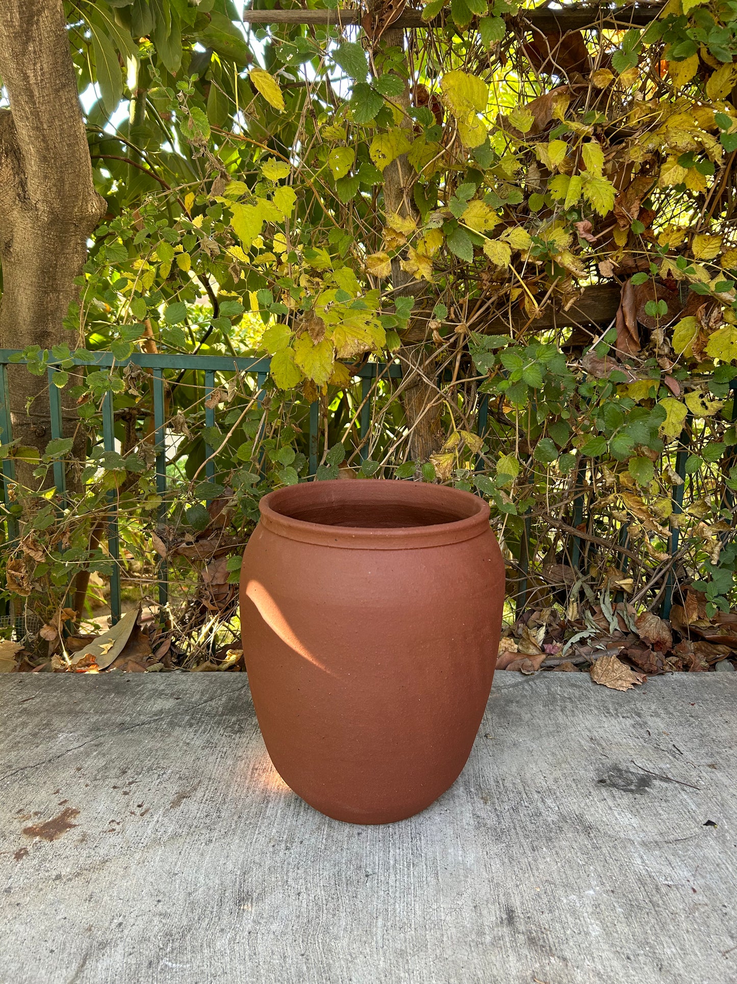 Unglazed Stoneware Planter no. 005