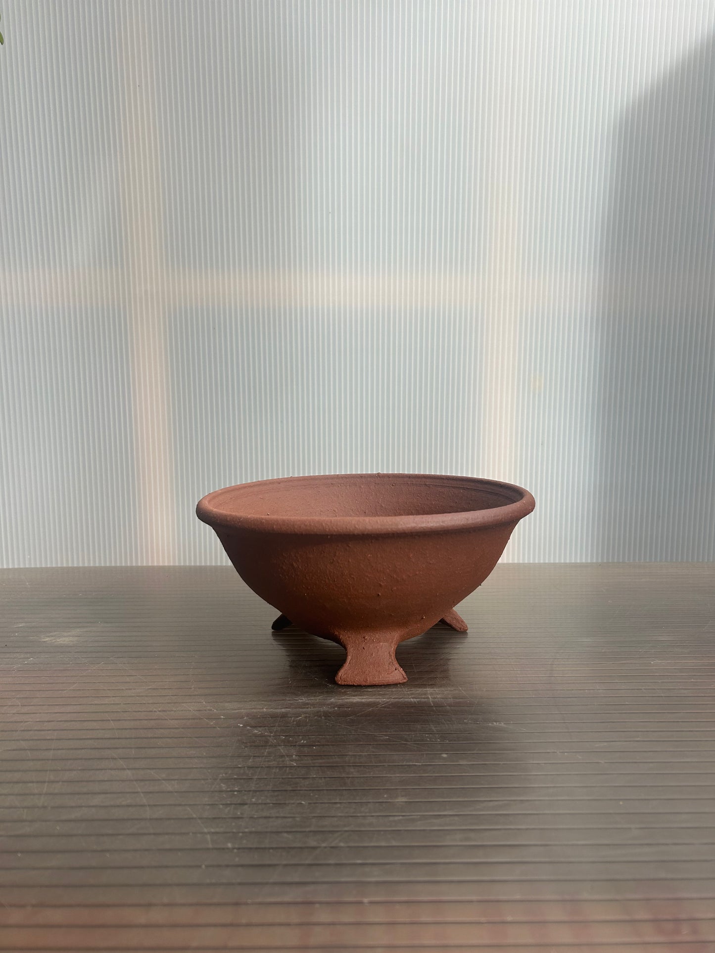Unglazed Stoneware Planter no. 008