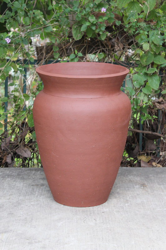 Unglazed Stoneware Planter no. 057