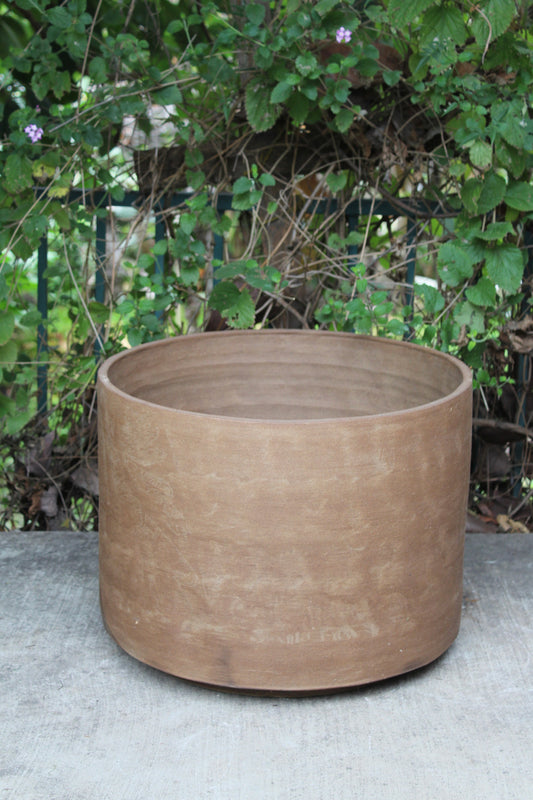 Unglazed Stoneware Planter no. 056
