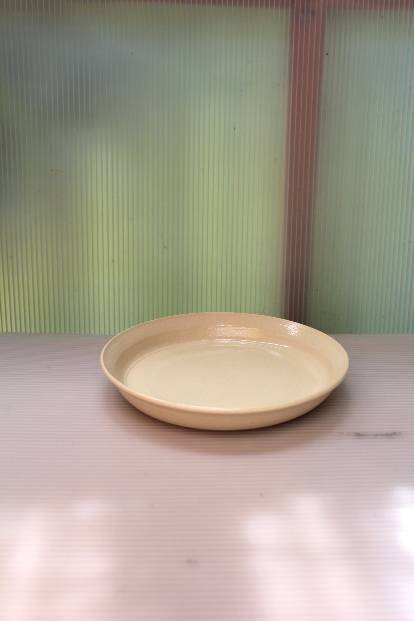 Glazed Stoneware Plates - Stone (Set of 6)