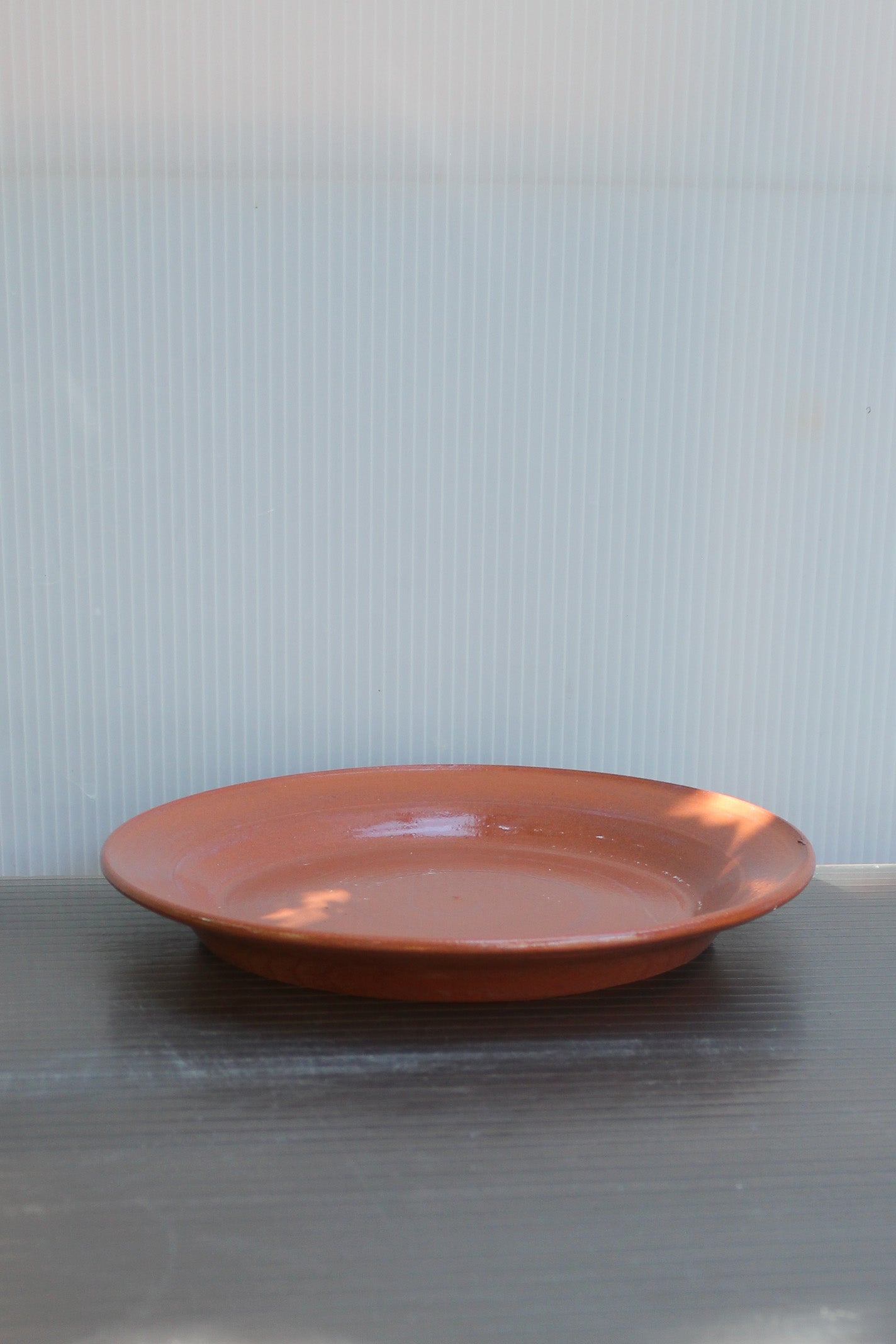 Glazed Terra Cotta Plate