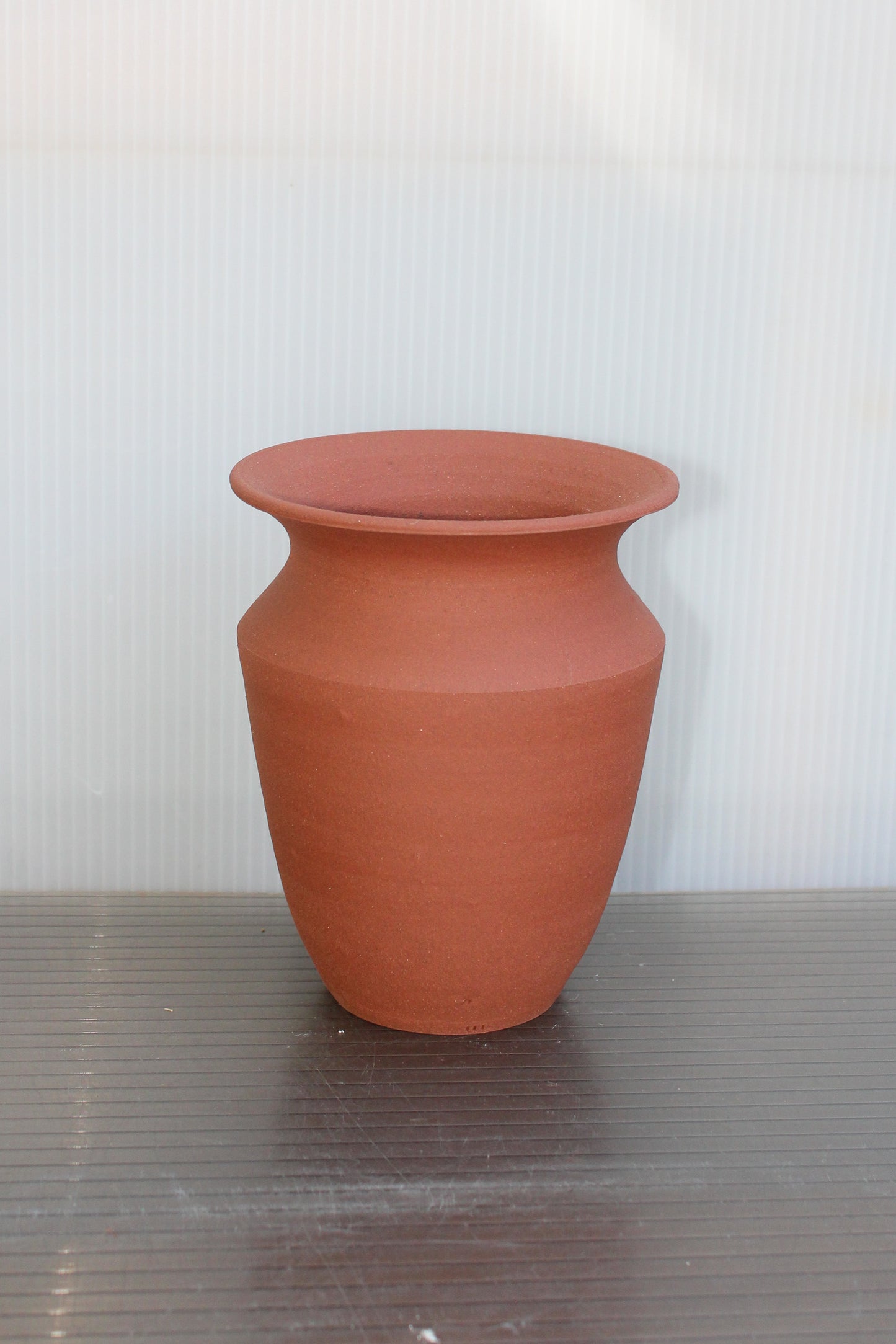 Unglazed Stoneware Planter no. 055