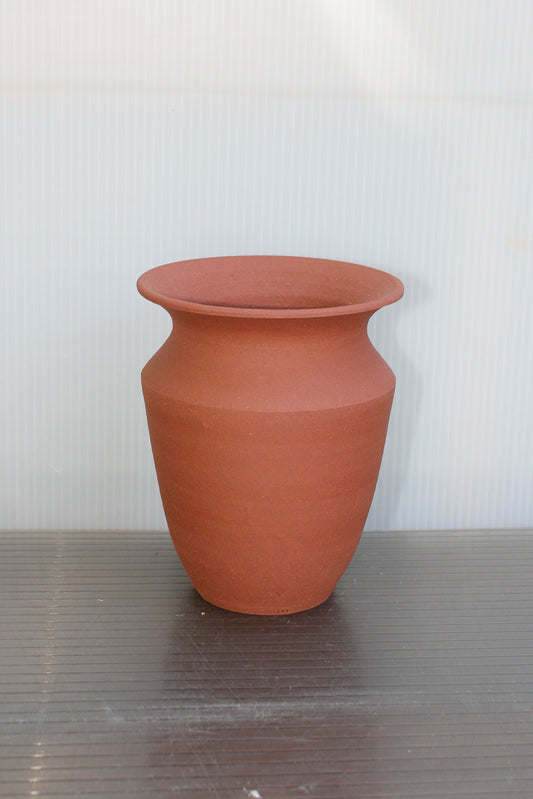 Unglazed Stoneware Planter no. 055