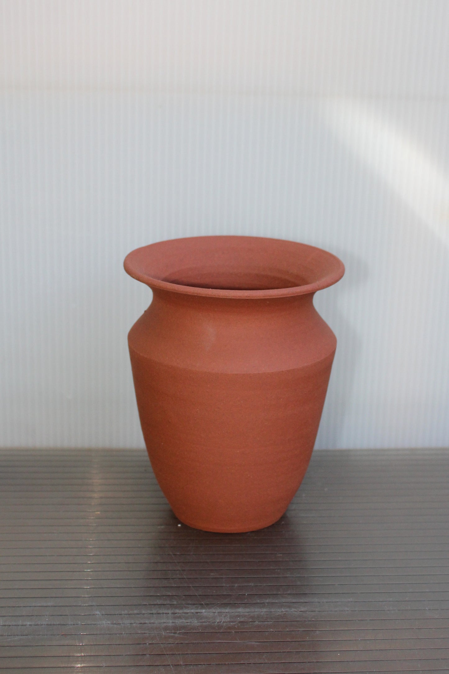 Unglazed Stoneware Planter no. 055