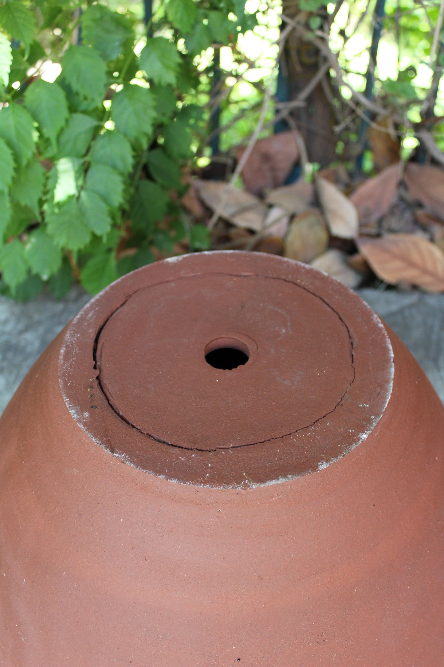 Unglazed Stoneware Planter no. 059