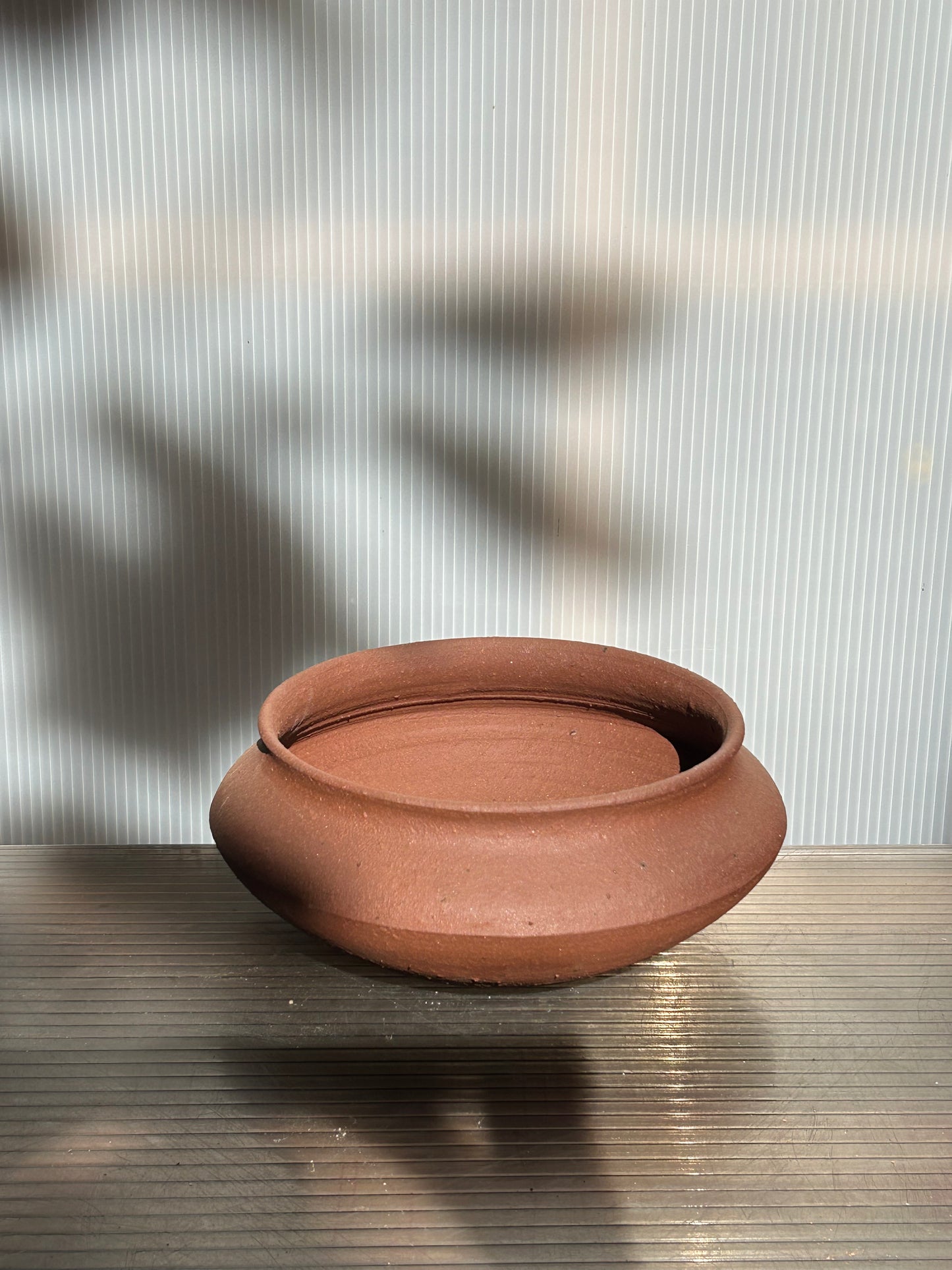 Unglazed Stoneware Planter no. 011