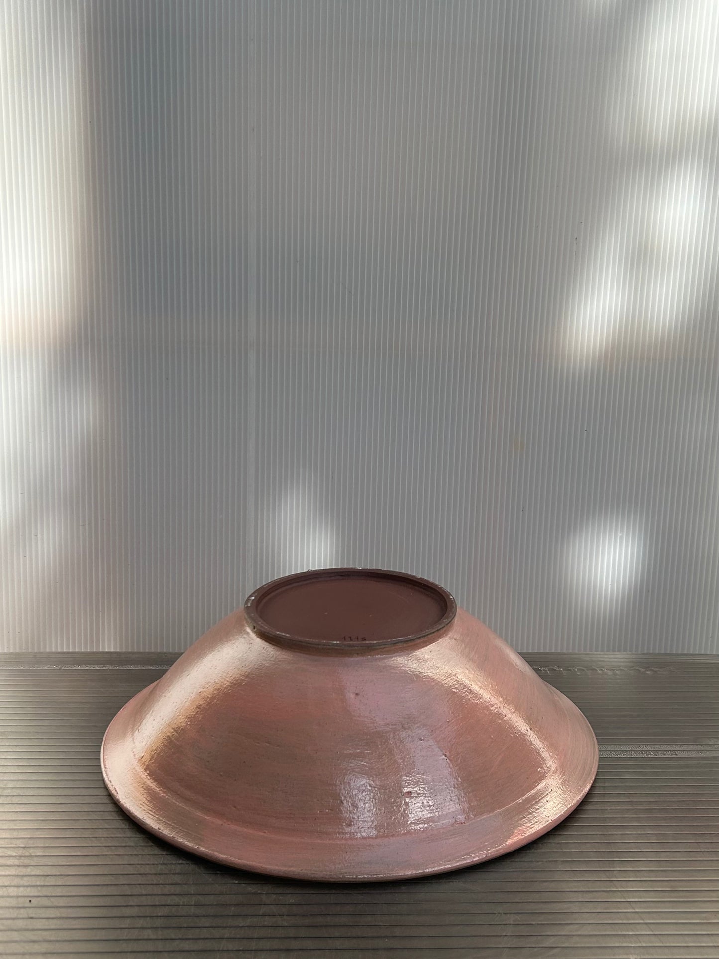 Pink Serving Bowl 14"