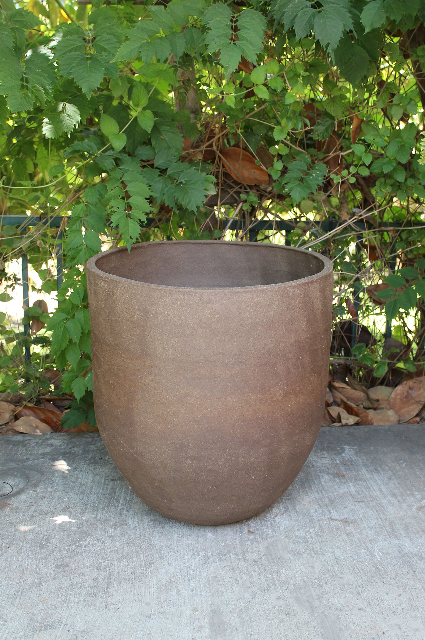 Unglazed Stoneware Planter no. 060